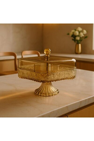 Generic Nut Serving Dish with Lid