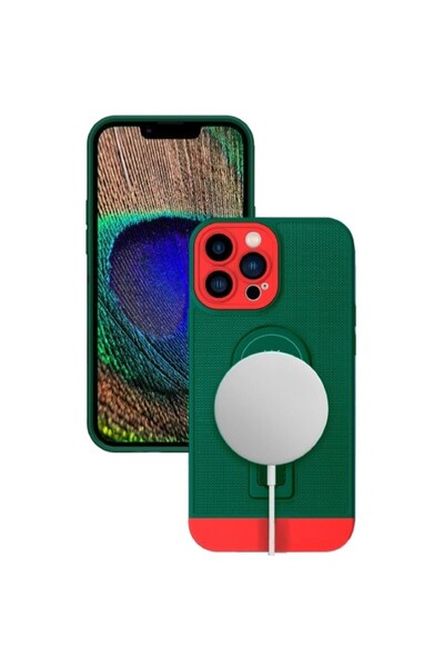 Crocodileskids Husa Armor Design, Leski, pentru Apple iPhone 12, cu Stand, Su...