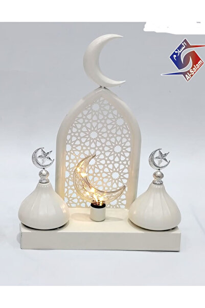 Alsalam Ramadan decorations and ornaments in white