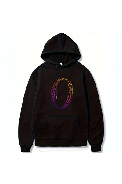 bellanova سويت شيرت أسود للجنسين قصة فضفاضة 3 Thread Shardonlu - جودة ممتازة ...