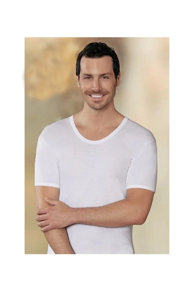 mtm My The Mall Giyim Şahinler Men's Short Sleeve Undershirt E001