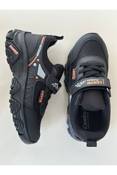 Lento Outdoor Suya Dayanıklı Cırtlı ve Bağcıklı Erkek Çocuk Spor Ayakkab