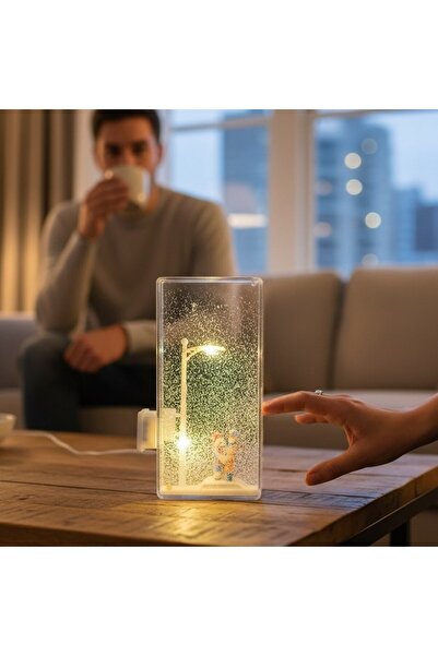 hediyesahibi Kişiye Özel Sevgililer Günü Özel Tasarım İsimli LED Kar Küresi