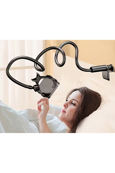 Allians Çok Fonksiyonlu Araç Yatak ve Masa Tutucu Akrobat Gövdeli Spiral Stand