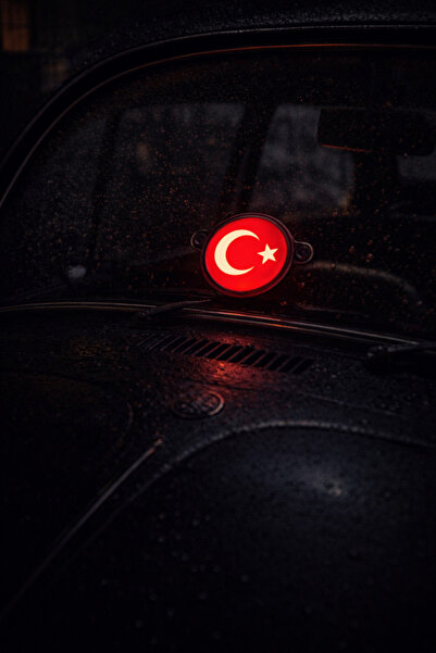HFGARAJ IŞIKLI TÜRK BAYRAĞI VANTUZLU ÇAKMAKLIKLI HELPHOS