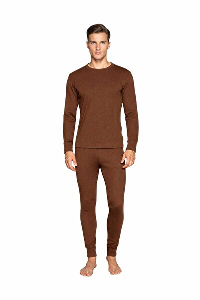 Genaric Men's thermal suit, resistant to harsh winters, lined with fur