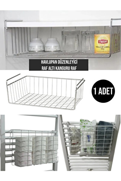 ozbience Krom Kaplama Dekoratif Havlupan Askılığı Mutfak ve Banyo Düzenleyici