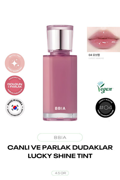 BBIA Gün Boyu Kalıcı Işıltılı Ve Parlak Kore Tint Lucky Shine Tint