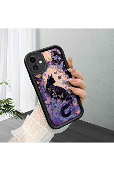 CASEVIBE iPhone 12 Uyumlu Rüya Gibi Gizemli Desenli Silikon Telefon Kılıfı