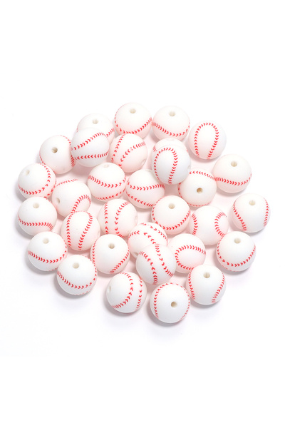 Choice7 white baseball 5pcs Silicone Water Transfer Basketball Volleyball Ten...