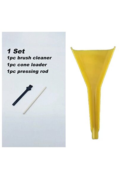 Choice4 مجموعة أدوات تحميل مخروطية مسبقة اللف باللون الأصفر، مجموعة واحدة تتض...