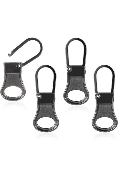 Arabest 4 قطع بديلة لسحّابات السحاب، لسان سحّاب قابل للفصل، مقبض إصلاح سحّابا...