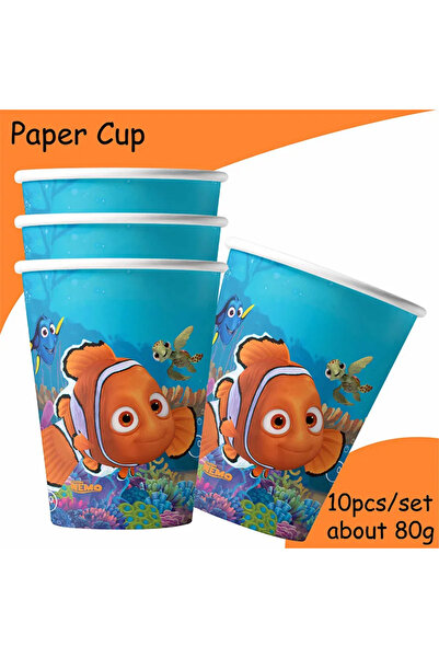 Choice Cup 10Pcs Disney Finding Nemo wedding decoratons Disposable table deco...