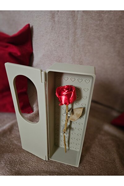 Çetin Tasarım43 3 d gül -kirmizi gül-sevgililer gününe Özel