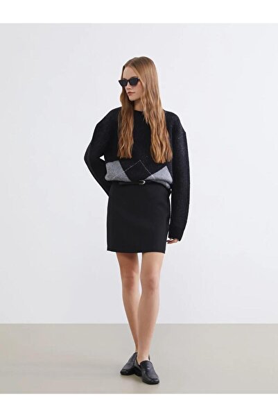 LC Waikiki Beli Belted Mini Skirt (S6)