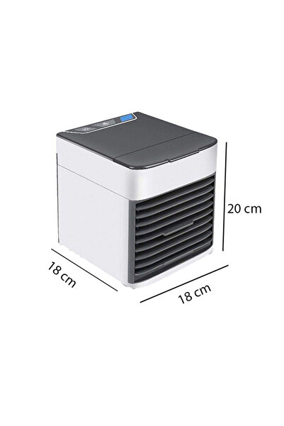 HALAMODO Portable USB Mini Air Cooler 18008 Black/Grey