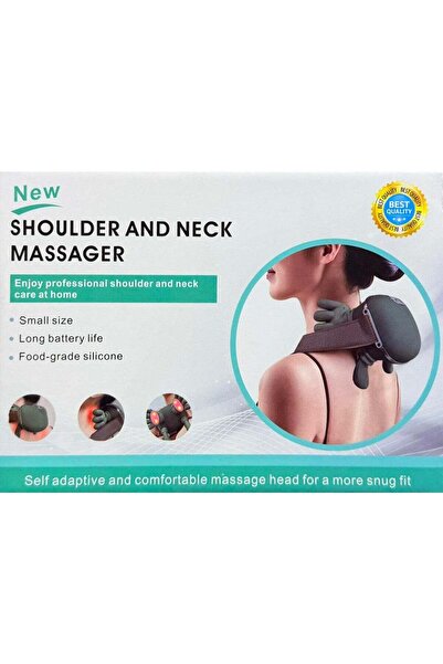 Türkiye Relaxing Neck and Shoulder Massager with Soft Silicone Head