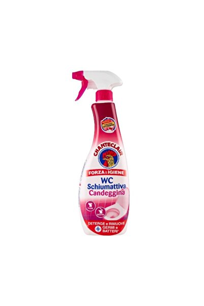 Chanteclair Set of 3 x Chanteclair Toilet Disinfectant, Bleach, 625 ml