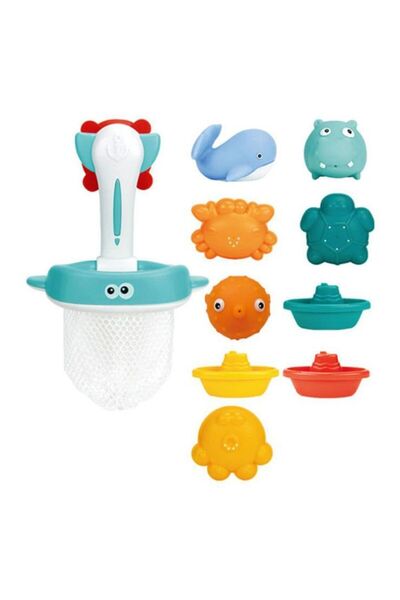 HALAMODO مجموعة ألعاب حمام مائية مكونة من 10 قطع