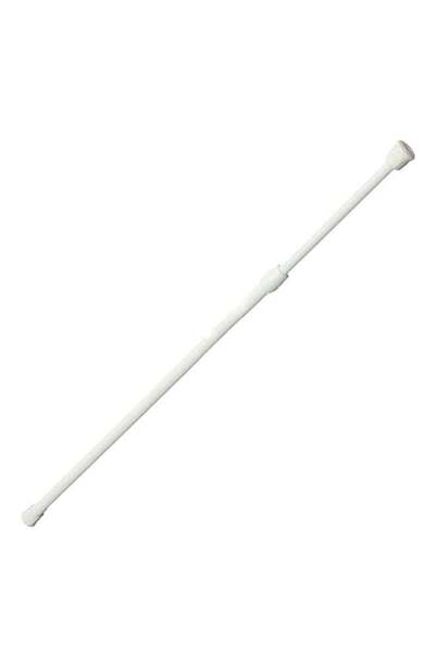Arabest Extendable Window Shower Hanging Curtain Rod White 70-120cm