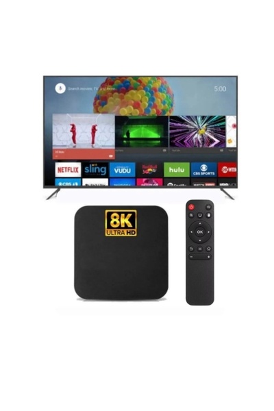Allians 8K Ultra HD Android TV Box, Android TV Stick, Full Paket, Yüksek Kalite