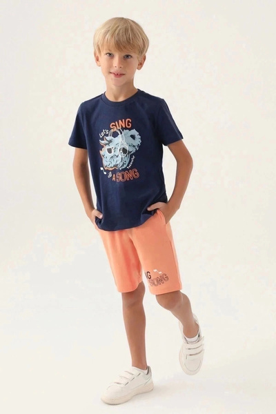 ROLY POLY Boy's bermuda set - dark indigo