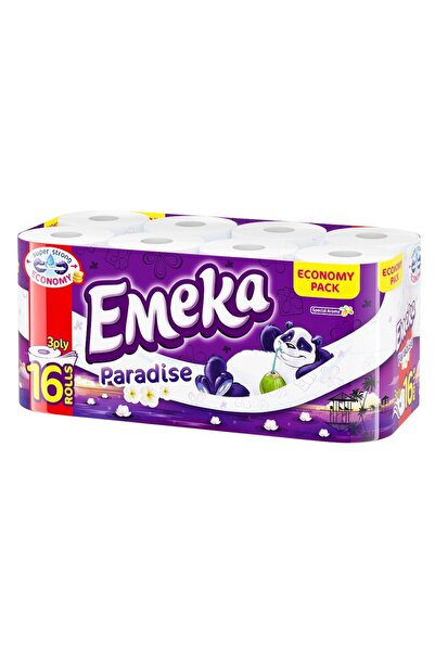 EMEKA Set 2 x 16 Role Hartie Igienica Paradise, 3 Straturi