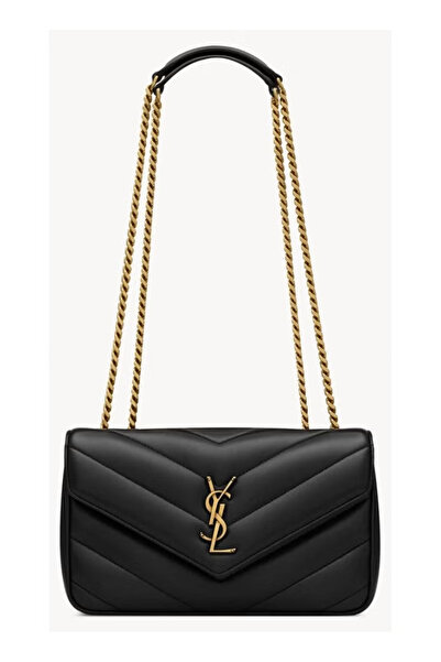 YVES ILAYS High-quality small quilted lambskin handbag, shoulder bag, crossbo...