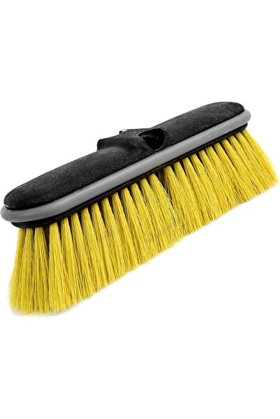 DOCAZOO Medium brush compatible with DocaPole extendable handle, plastic, yel...