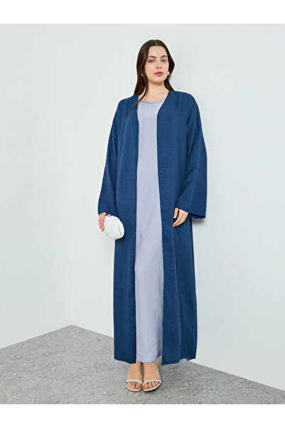 Styli Women Dark Blue A-Line Kimono Abaya