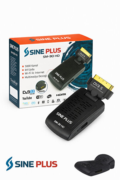 Genel Markalar Full HD HDMI ve Scart Uydu Alıcısı, 5000 Kanal, Multimedya Des...