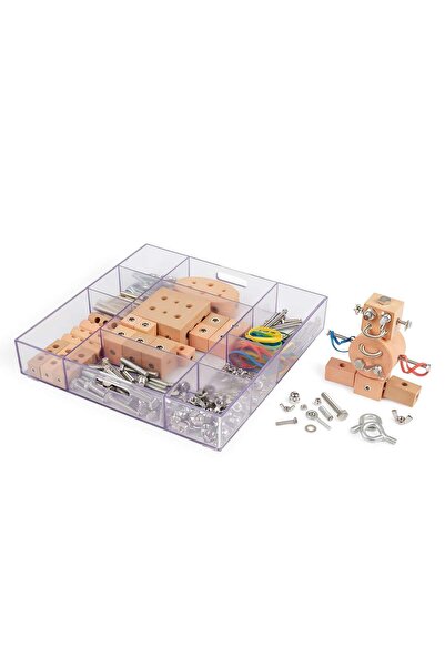 Guidecraft Set STEM pentru constructie de roboti, Guidecraft, copii varsta 3+...