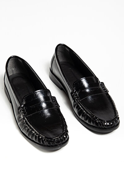 Tonny Black حذاء نسائي أسود اللون من Thermo بنعل غير قابل للانزلاق حذاء أكسفو...