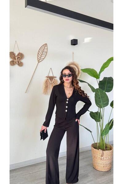 modadagiyim Women's Pants, Jacket, Knitwear Set