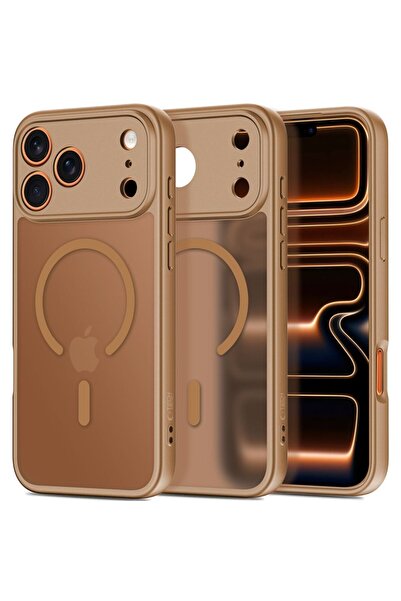 Tech-Protect BasicMag MagSafe Case for iPhone 17 Pro Max - Matte Brown