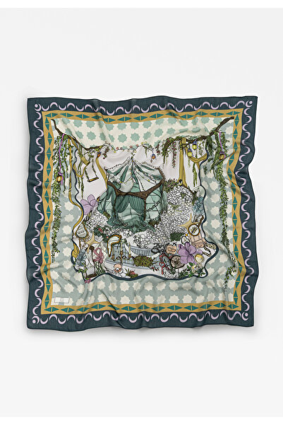 Freshscarfs ΣΧΕΔΙΑΣΜΟΣ ΑΣΤΡΙΚΗΣ ΑΡΜΟΝΙΑΣ ΦΛΟΥΝΤΙΣΤΕΡΟ ΦΟΥΛΑΡΙ ΒΙΣΚΟΝΗΣ ΜΠΛΕ Τ...