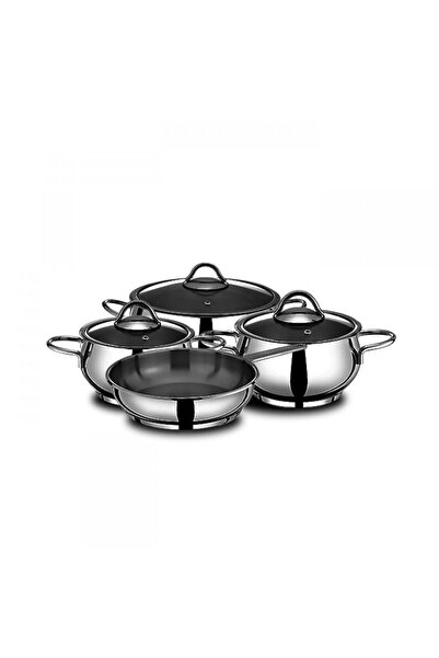 MISTERCOOK Stainless Steel Pots 7 Pieces