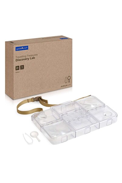 Guidecraft Discover Lab, laborator portabil, Guidecraft, copii varsta 3+ ani