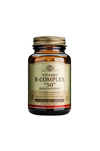 Solgar Complex de vitamine B "50" 50 capsule -