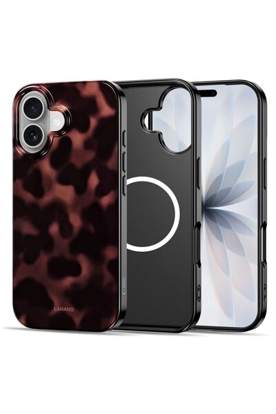 Tech-Protect Lamano Panther Case with MagSafe for iPhone 16, Graphics