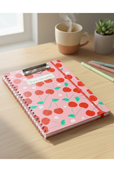 Bam A4 Lined Notebook with Secretarial Mechanism