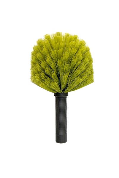 DOCAZOO Brush compatible with DocaPole extendable handle, rubber/silicone, bl...