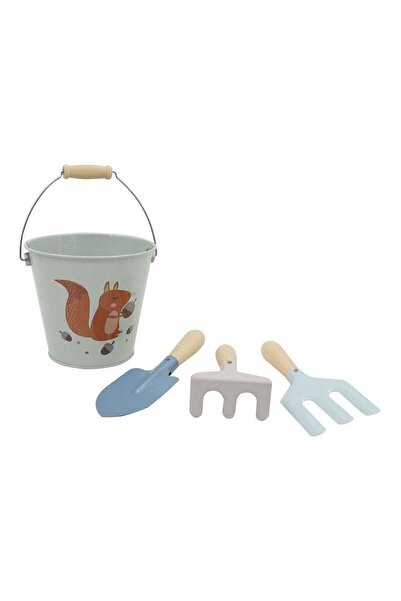 Fakopancs Set pentru gradinarit cu galetusa albastra, copii varsta 3-9 ani