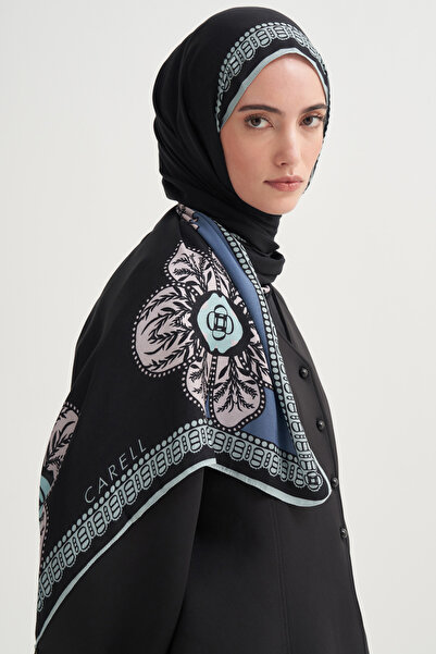 carell Liva İncira Viskon Şal Soft Mavi