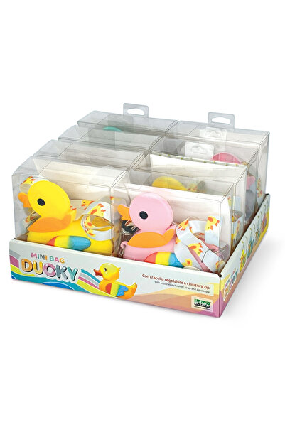 Lebez Mini Ducky silicone bag with zipper and adjustable shoulder strap - 15 ...