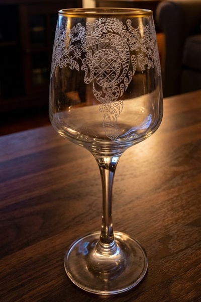 DECOSTYLE Helen Mat Gold Lal 569 Kadeh6 Pieces