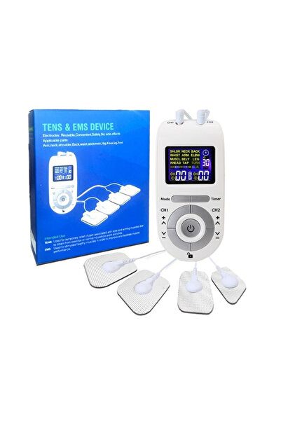 Zenva Електростимулационен масажор 12 програми, 40 нива на интензивност, 4 ел...