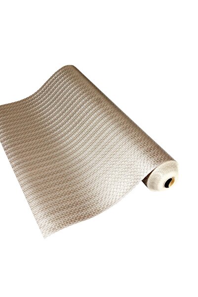 Leatherits Vinyl wallpaper, Wavelike 14 Silver, 1005 cm x 53 cm, Bronze