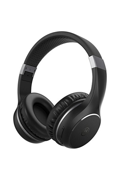 Motorola XT220 Wireless Over-Ear Headphones, Bluetooth 5.0, Black
