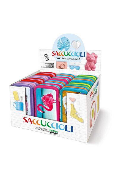 Lebez Penar echipat - Animale cu 3 fermoare (18 markere si 18 creioane colora...